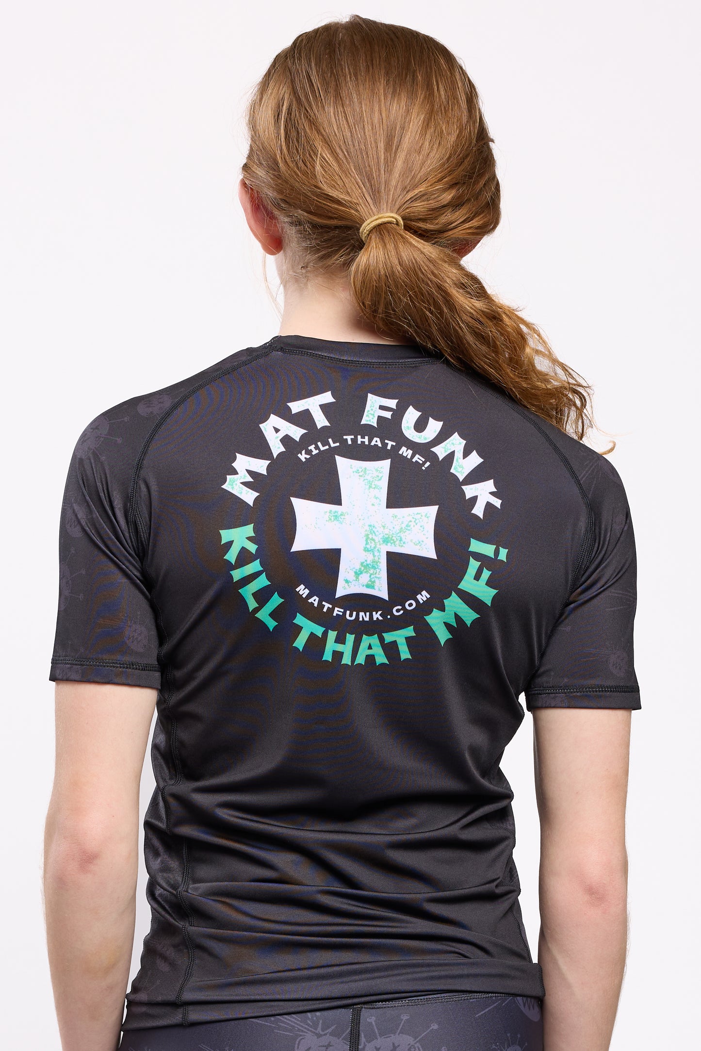 Mat Funk Short-Sleeved Rashguard (Black)