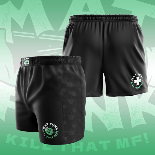 Mat Funk 6" Velcro-Free Shorts (Black)
