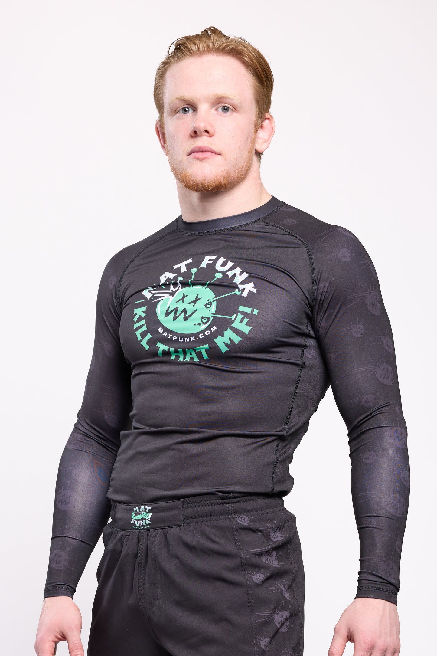 Mat Funk Long-Sleeved Rashguard (Black)