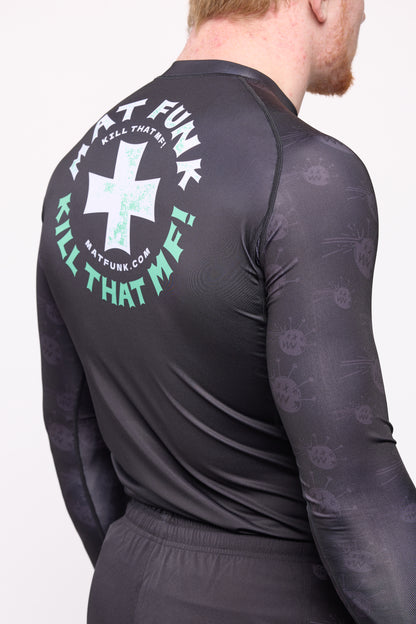 Mat Funk Long-Sleeved Rashguard (Black)